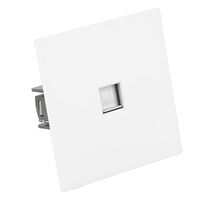 Розетка RJ-45 Мия (белая магнолия) / Stekker RST00-3117-01