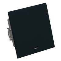 Выключатель одноклавишный c индикатором Мия (черный бархат) / Stekker RSW10-3101-05