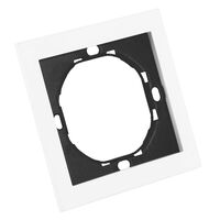 Рамка на 1 пост Мия (белая магнолия) / Stekker PFR00-3001-01