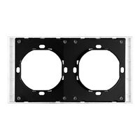 Рамка на 2 поста Мия (белая магнолия) / Stekker PFR00-3002-01