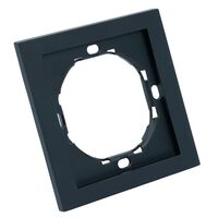 Рамка на 1 пост Мия (черный бархат) / Stekker PFR00-3001-05