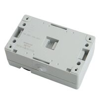 Блок: розетка с/з и крышкой и выключатель одноклавишный Велена (серый/графит) / Stekker PST16-11-54/10-111-54