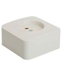 Розетка без заземления София (белый) / Stekker MST10-11-01