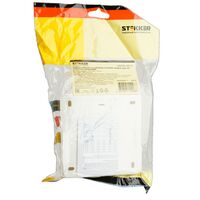 Розетка на 4 гнезда с заземлением, квадрат София (белый) / Stekker MST16-14S-01