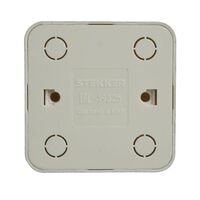 Розетка без заземления София (серебро) / Stekker MST10-11-03