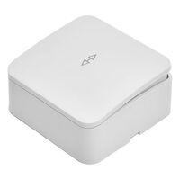 Переключатель одноклавишный София (белый) / Stekker MSW10-12-01