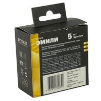 Выключатель двухклавишный Эмили (черный уголь) / Stekker RSW10-5104-05