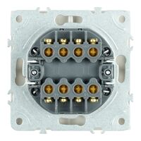 Переключатель перекрестный двухклавишный Эмили (кашемир) / Stekker RSW10-5111-08