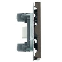 Розетка HDMI Эмили (антрацит) / Stekker RST00-5118-09