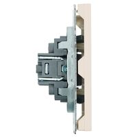 Розетка HDMI Эмили (кашемир) / Stekker RST00-5118-08