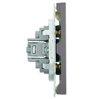 Розетка HDMI Эмили (платиново-серый) / Stekker RST00-5118-10