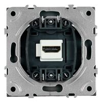 Розетка HDMI Эмили (платиново-серый) / Stekker RST00-5118-10