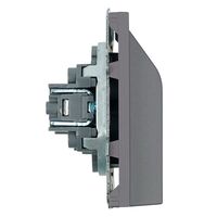 Кабельный вывод Эмили (платиново-серый) / Stekker RST00-5119-10