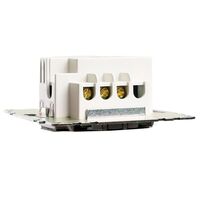 Сенсорный выключатель двухклавишный Катрин (черный) / STEKKER GLS2-7204-05