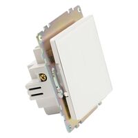 Сенсорный выключатель одноклавишный Катрин (белый) / STEKKER GLS2-7203-01