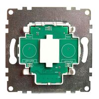 Сенсорный выключатель одноклавишный Катрин (белый) / STEKKER GLS2-7203-01