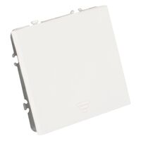 Выключатель одноклавишный самовозвратный Эмили (белый фарфор) / Stekker RSW10-5112-01