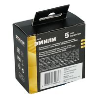 Выключатель одноклавишный самовозвратный Эмили (белый фарфор) / Stekker RSW10-5112-01