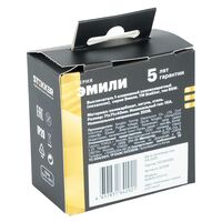 Выключатель одноклавишный самовозвратный Эмили (платиново-серый) / Stekker RSW10-5112-10