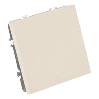 Выключатель одноклавишный самовозвратный Эмили (кашемир) / Stekker RSW10-5112-08