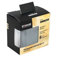 Терморегулятор Wi-Fi 250В, 3500Вт (платиново-серый) / RSW00-5119-10