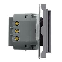 Выключатель карточный Эмили (платиново-серый) / Stekker Stekker RSW40-5114-10