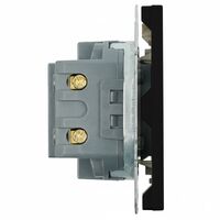 Розетка USB тип A+C Эмили (черный уголь) / Stekker RST10-5115-05