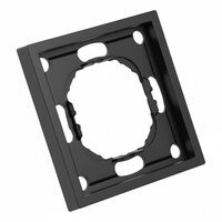 Рамка на 1 пост Эмили (черный уголь) / Stekker PFR00-5001-05