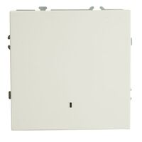 Выключатель одноклавишный с подсветкой Эмили (белый фарфор) / Stekker RSW10-5101-01