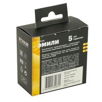 Выключатель одноклавишный с подсветкой Эмили (белый фарфор) / Stekker RSW10-5101-01