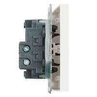 Переключатель одноклавишный Эмили (белый фарфор) / Stekker RSW10-5105-01