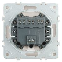 Выключатель трехклавишный Эмили (белый фарфор) / Stekker RSW10-5108-01