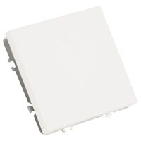 Переключатель перекрестный одноклавишный Эмили (белый фарфор) / Stekker RSW10-5110-01