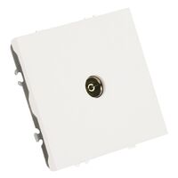 Розетка TV Эмили (белый фарфор) / Stekker RST00-5108-01