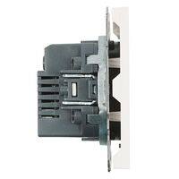 Розетка USB тип A+C Эмили (белый фарфор) / Stekker RST10-5115-01