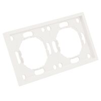 Рамка на 2 поста Эмили (белый фарфор) / Stekker PFR00-5002-01