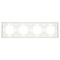 Рамка на 4 поста Эмили (белый фарфор) / Stekker PFR00-5004-01