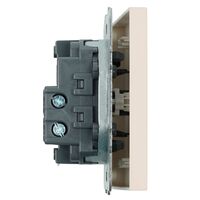 Переключатель одноклавишный Эмили (кашемир) / Stekker RSW10-5105-08