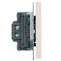 Переключатель перекрестный одноклавишный Эмили (кашемир) / Stekker RSW10-5110-08