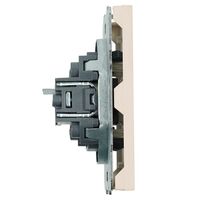 Розетка RJ-45 Эмили (кашемир) / Stekker RST00-5117-08