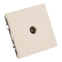 Розетка TV Эмили (кашемир) / Stekker RST00-5108-08