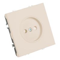 Розетка без заземления с защитными шторками Эмили (кашемир) / Stekker RST16-5109-08