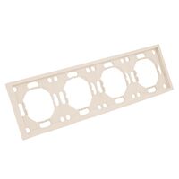 Рамка на 4 поста Эмили (кашемир) / Stekker PFR00-5004-08