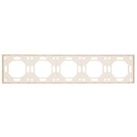 Рамка на 5 постов Эмили (кашемир) / Stekker PFR00-5005-08