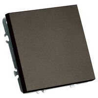 Переключатель перекрестный одноклавишный Эмили (антрацит) / Stekker RSW10-5110-09