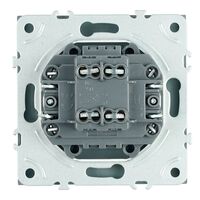 Переключатель перекрестный одноклавишный Эмили (антрацит) / Stekker RSW10-5110-09