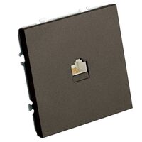 Розетка RJ-45 Эмили (антрацит) / Stekker RST00-5117-09