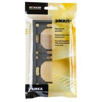 Рамка на 2 поста Эмили (антрацит) / Stekker PFR00-5002-09