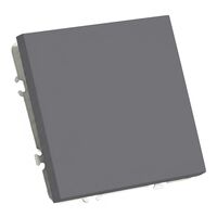 Переключатель одноклавишный Эмили (платиново-серый) / Stekker RSW10-5105-10