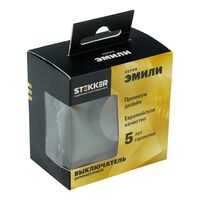 Диммер Эмили (платиново-серый) / Stekker RSW10-5106-10